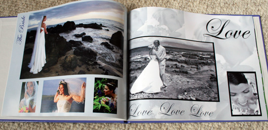 Deluxe Custom Designed Coffee Table Photo Books