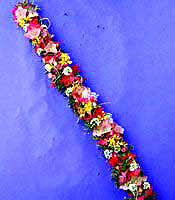 Maui Hawaii wedding leis, bouquets, flowers