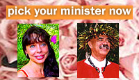 Merry Maui wedding ministers, Maui wedding officiants